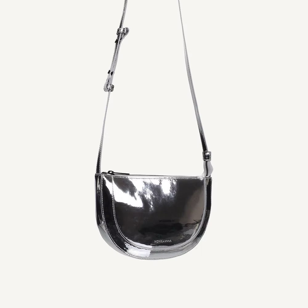 Farou shoulder bag silber