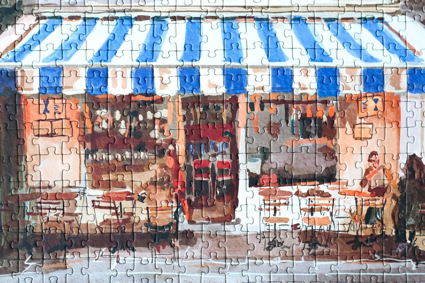 Puzzle French Bistro, 500 Teile