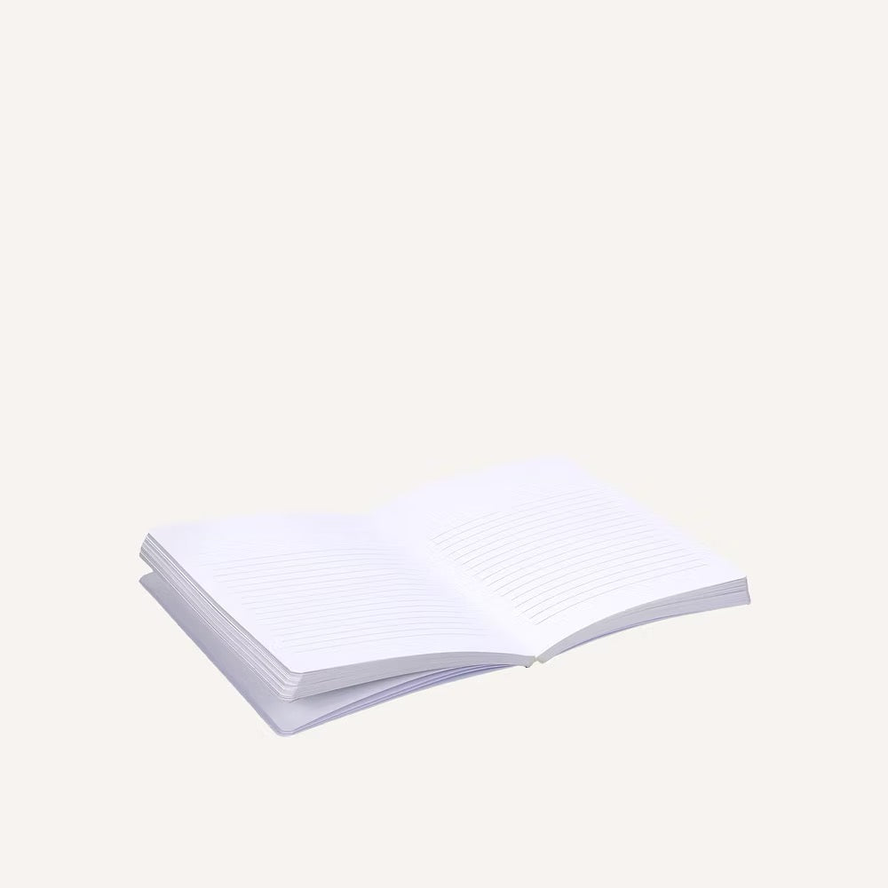 Notebook aus veganem Leder Braun