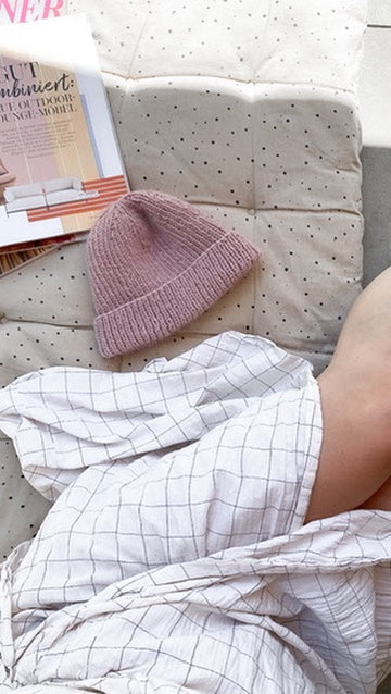 Buntesgraudesign Mütze Amelie ''STRICKPAKET''
