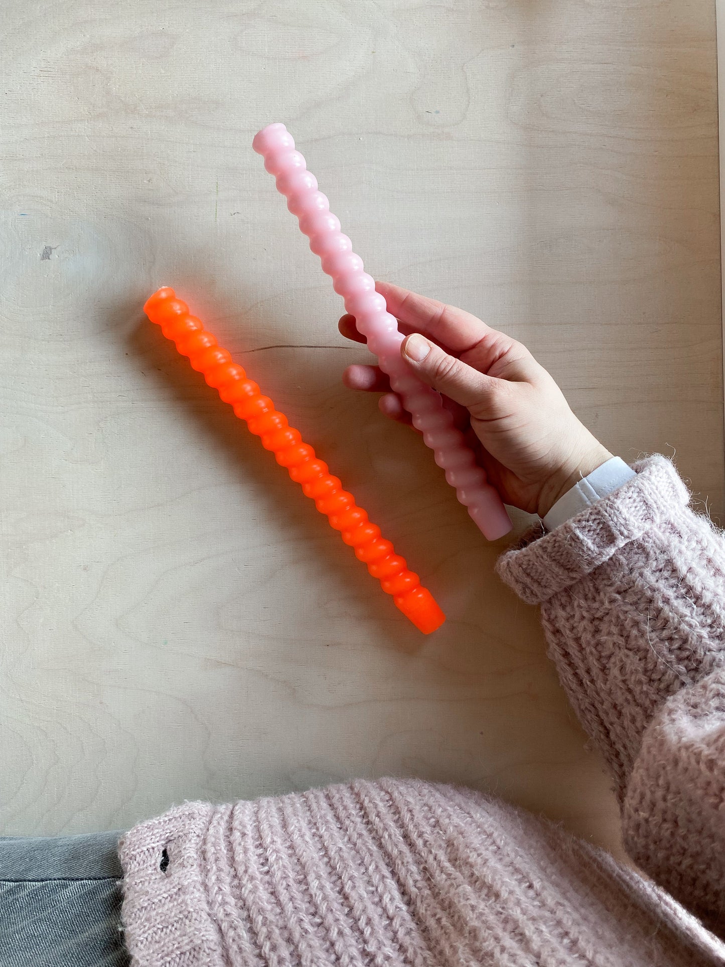 Spiralkerze ''NEON''