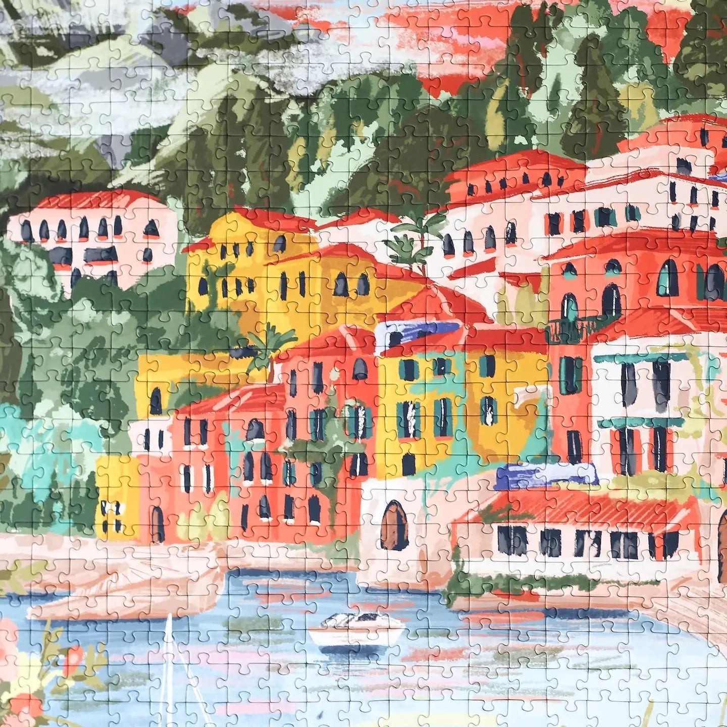 Puzzle Lake Como, 1000 Teile