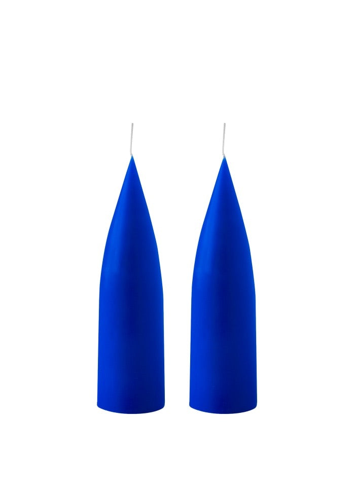 Candle "Cobolt Blue" 6,5/20cm