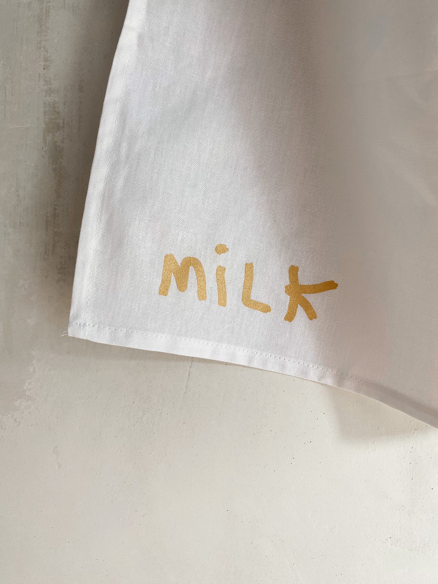 Geschirr-schmeichler Gold ''Milk''