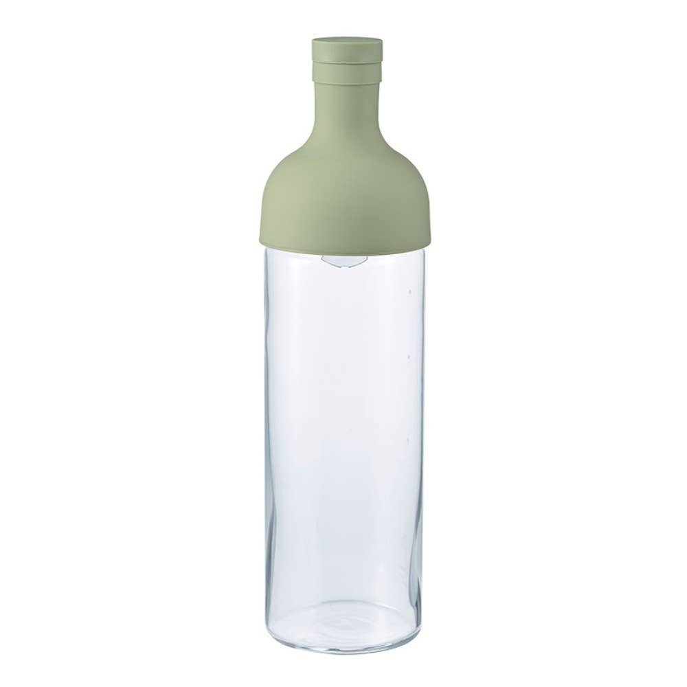 Eistee Glasflasche mit Filter Rosa