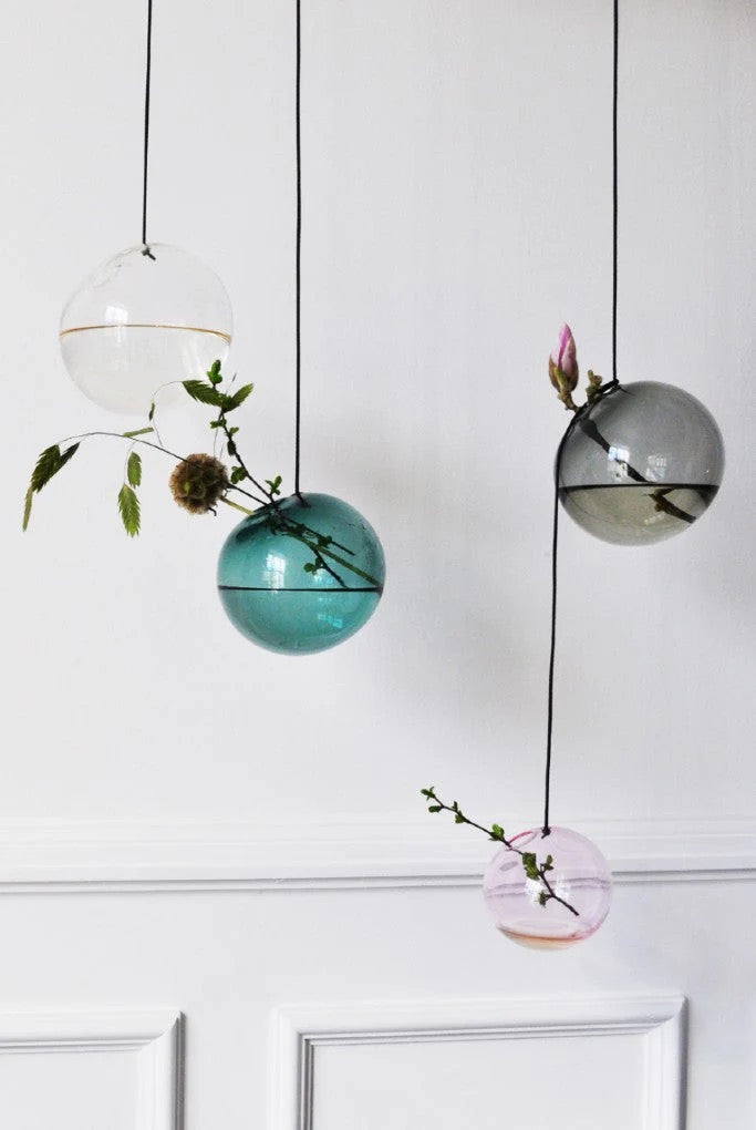 HÄNGENDE BLUMENBLASE, KLEIN, ROSA