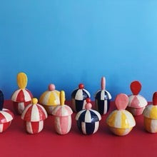 Keramik Objekt Blau/Rot Ulrike Lea Moormann (Kopie)