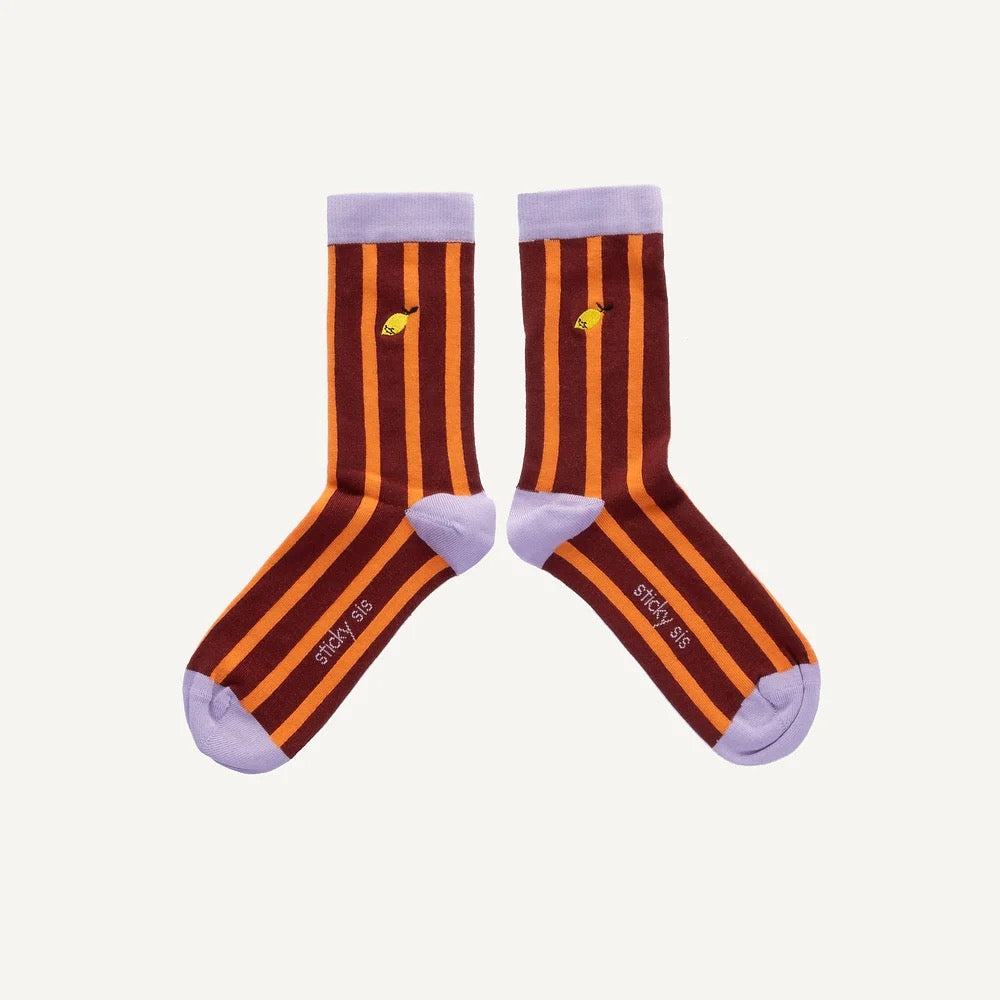 Fußkleid Lemon ''Socken'' Orange