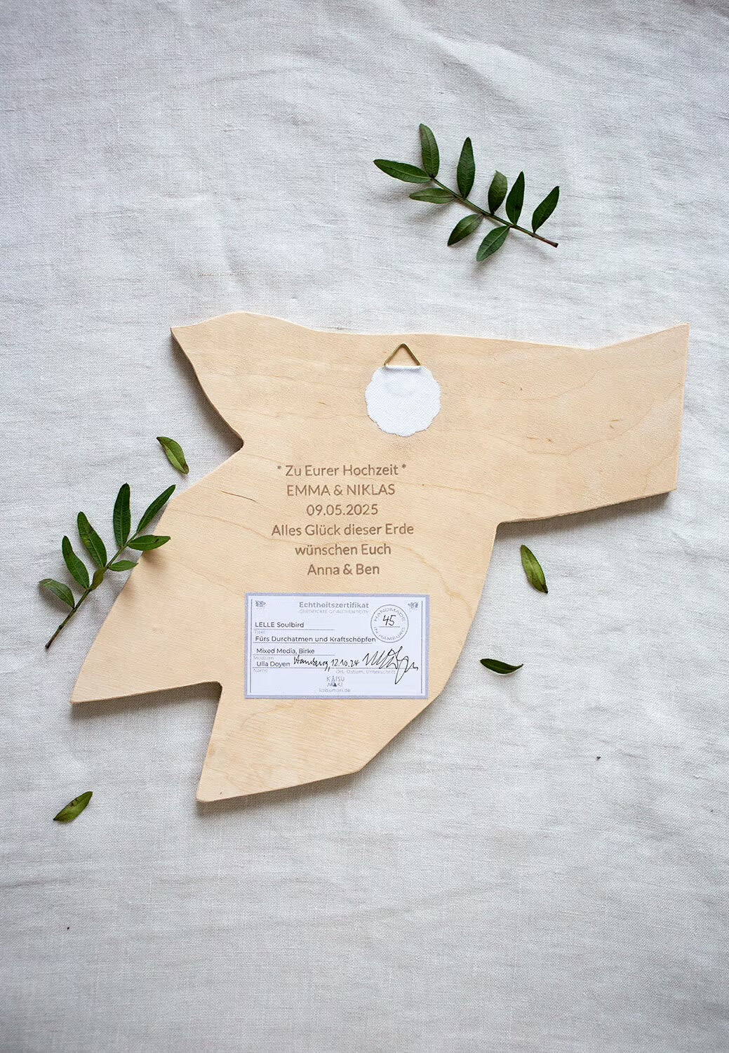 SOULBIRD-WANDSCHMUCK LELLE von studio-kaisumari