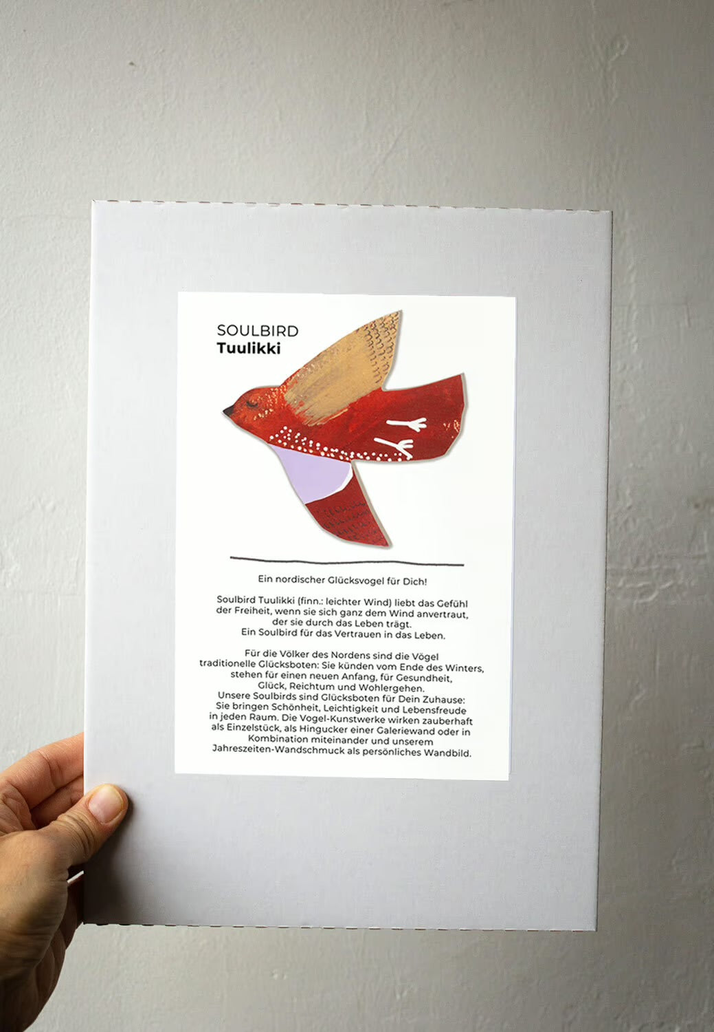 SOULBIRD-WANDSCHMUCK TUULIKKI