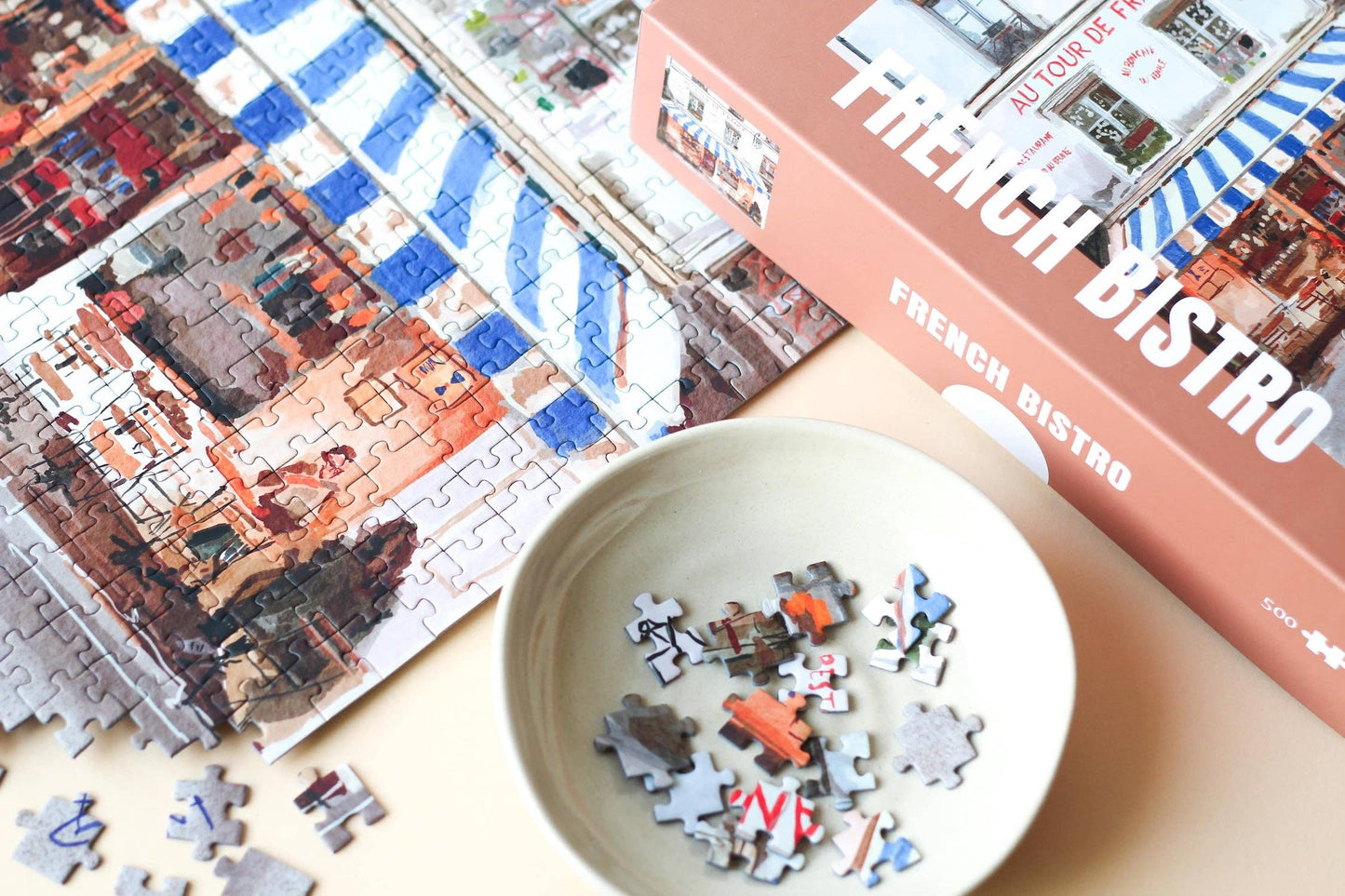 Puzzle French Bistro, 500 Teile