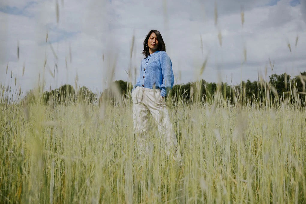 Women's Trousers Beau Corduroy ''MILK'' Cord Hose