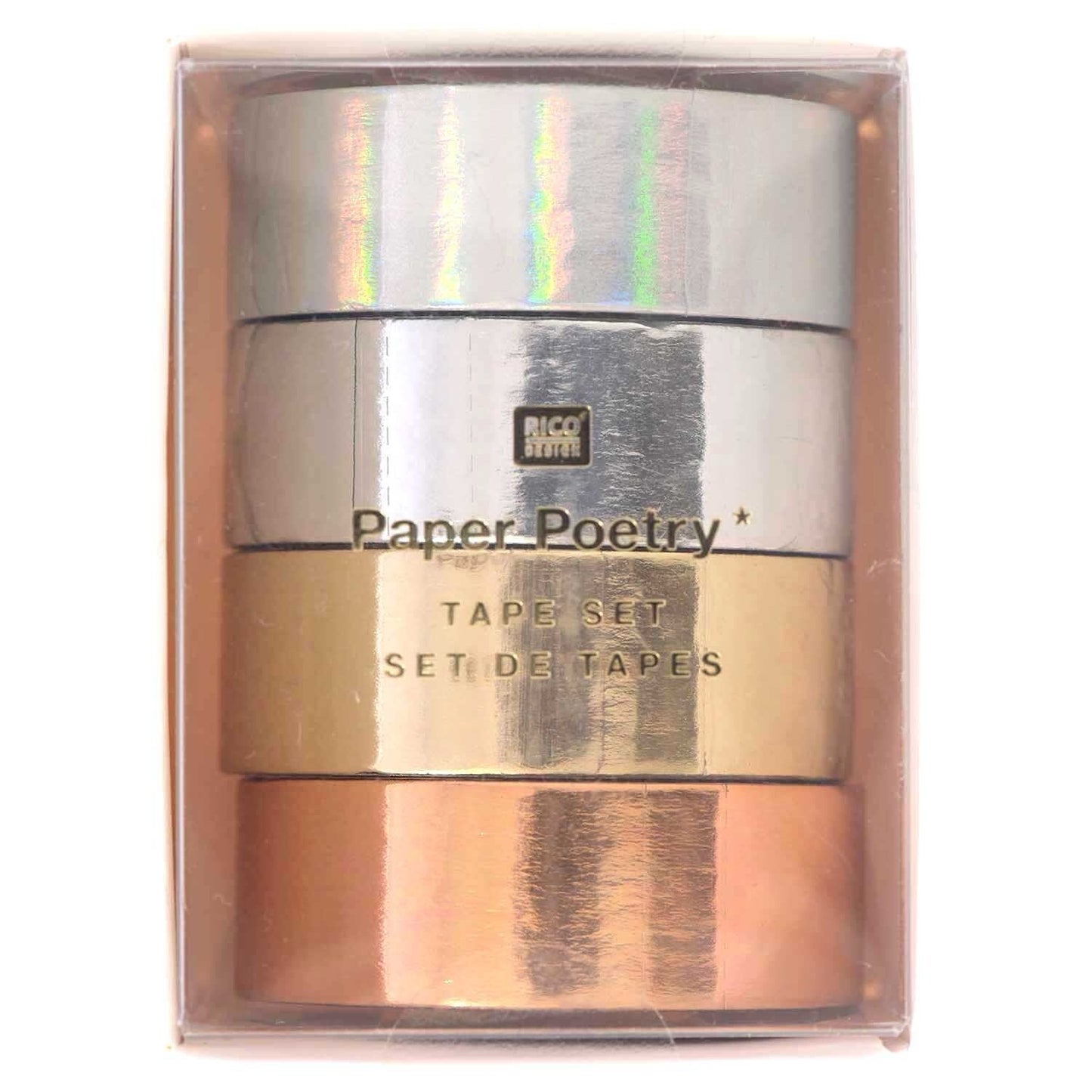 Paper Tape Set Metallic