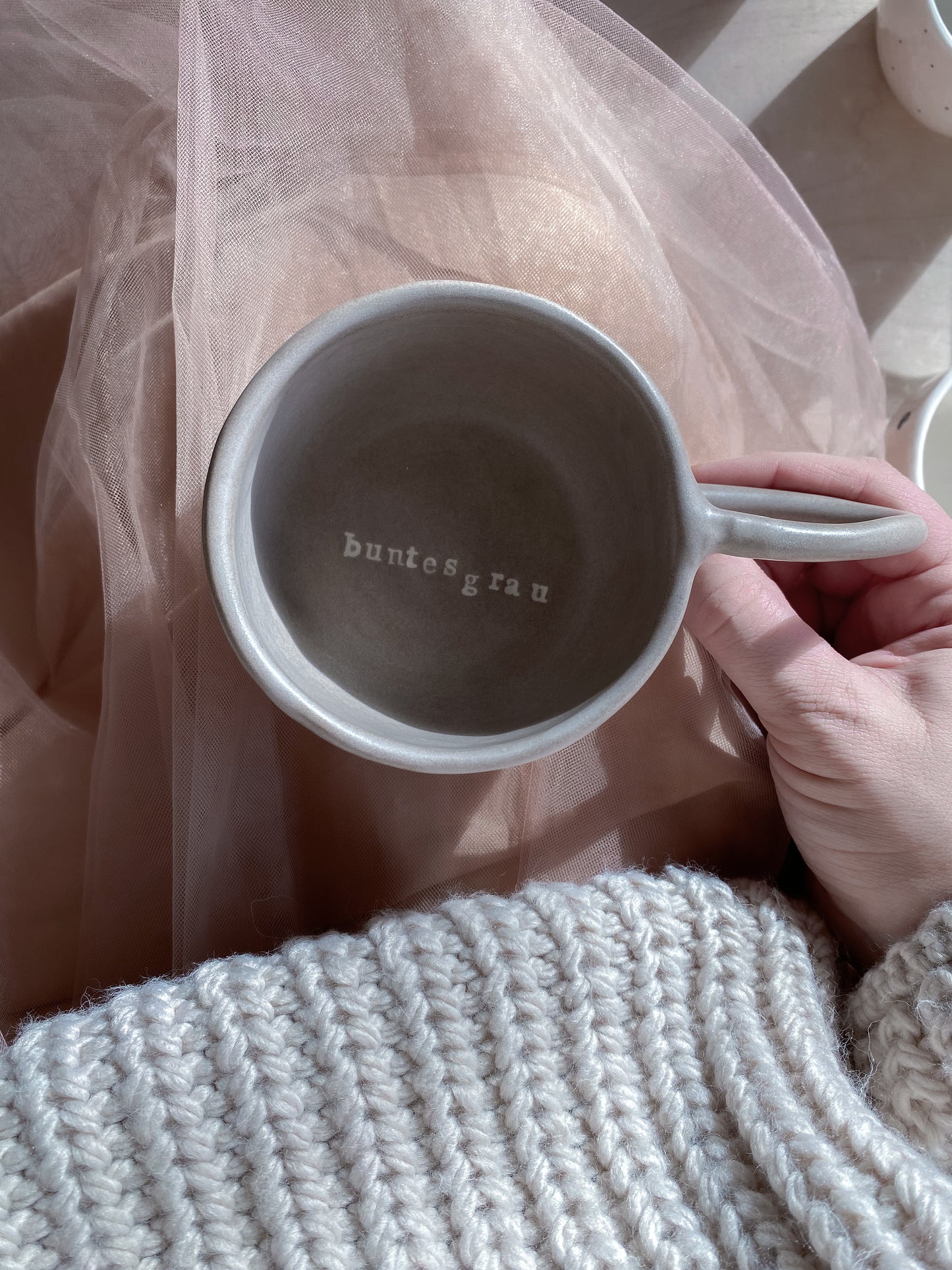 Tasse ''buntesgrau''