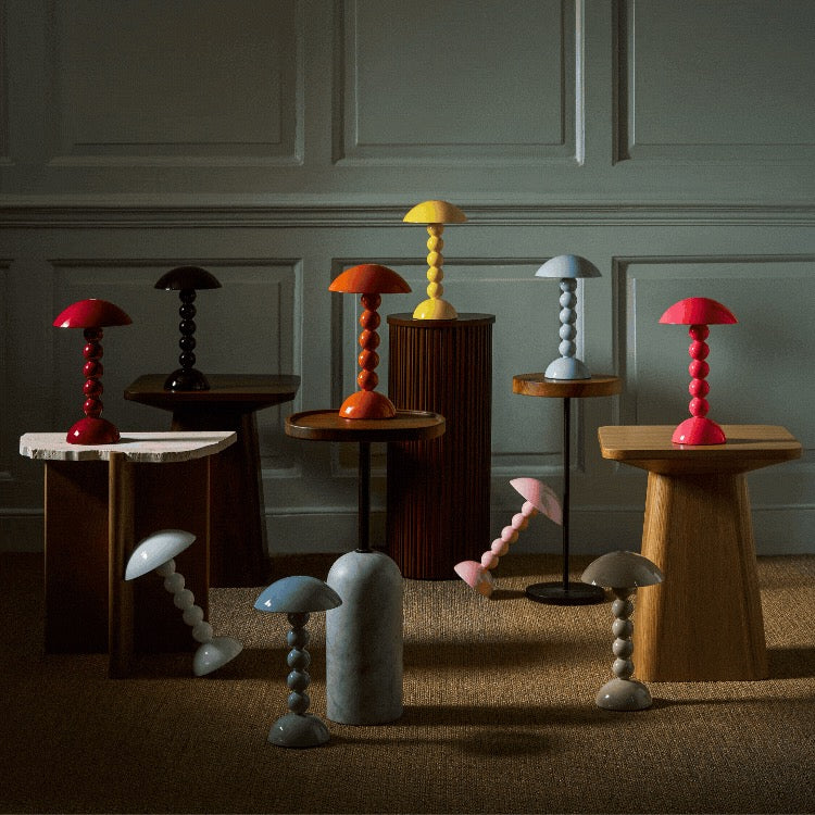 Pale Gelb Bobbin LED Lamp''EDDISON ROSS''