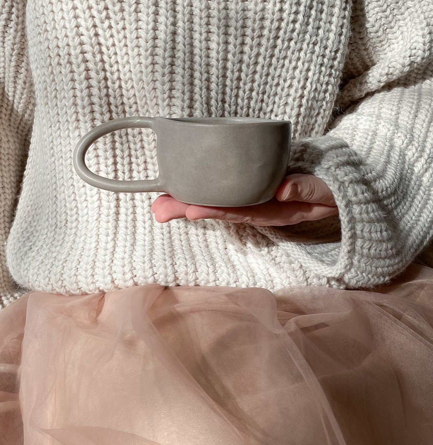 Tasse ''buntesgrau''