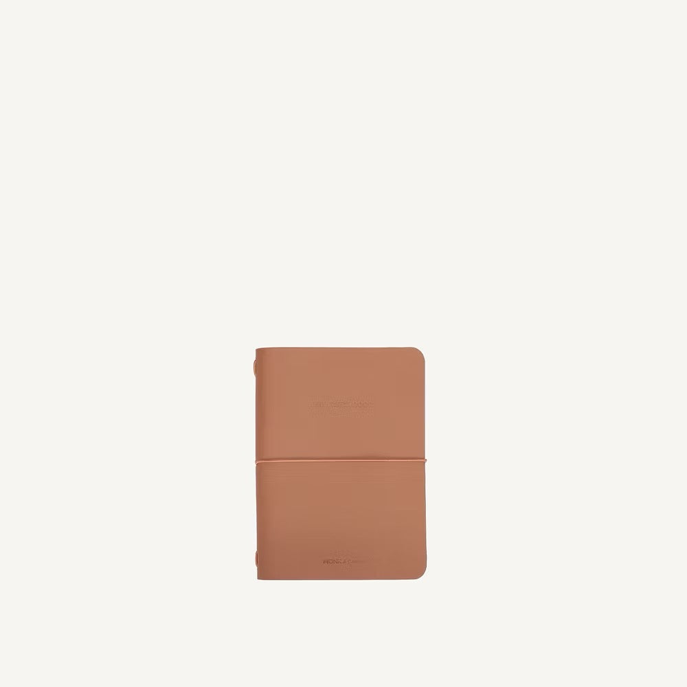 Notebook aus veganem Leder Braun