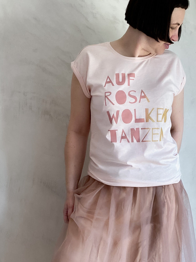 Unperfekt Perfekt Shirt "AUF ROSA WOLKEN TANZEN" Shirt Women