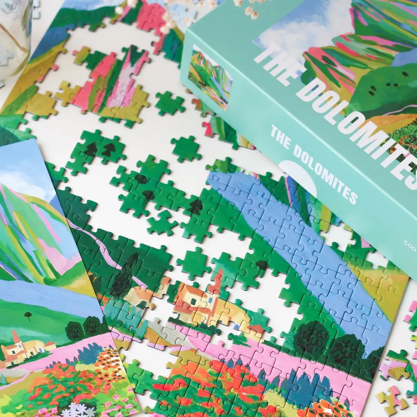 Puzzle The Dolomites, 500 Teile