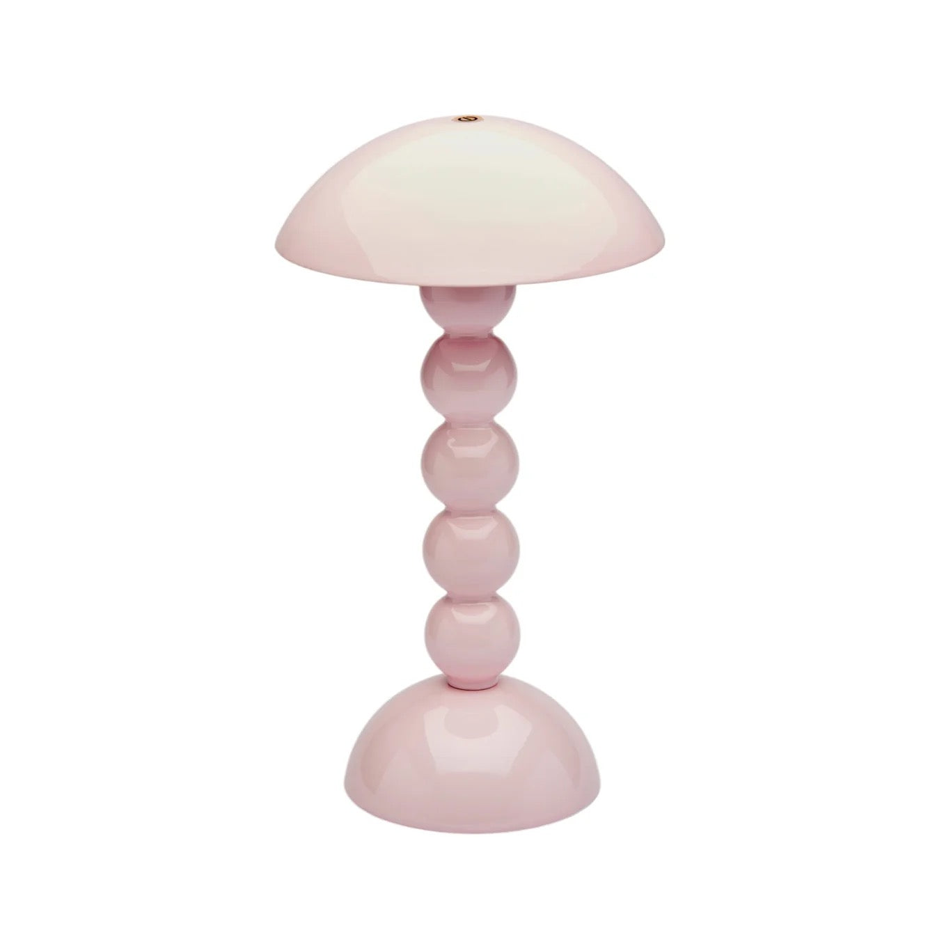 Pale Pink Bobbin LED Lamp''EDDISON ROSS''