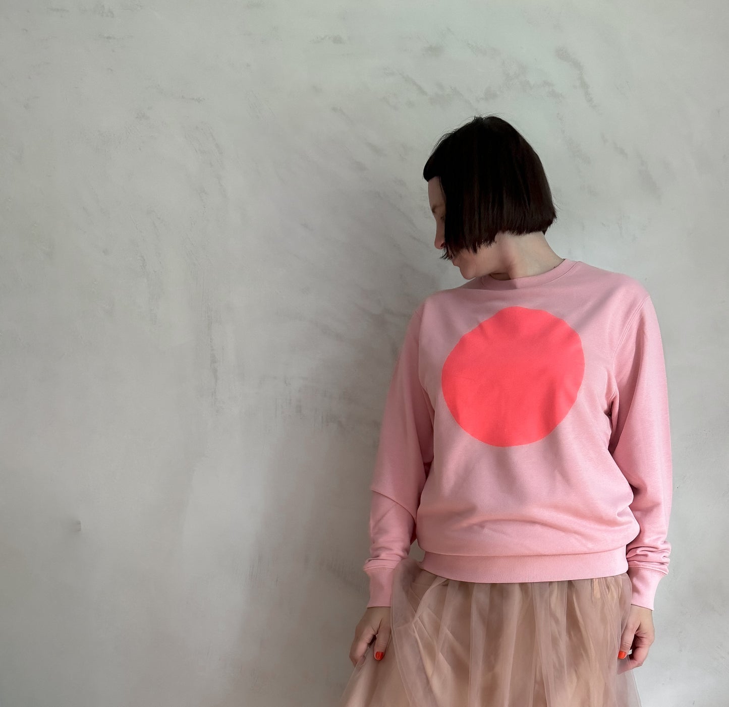 Unperfekt Perfekt Sweatshirt "Neon Kreiß" Bubblegum