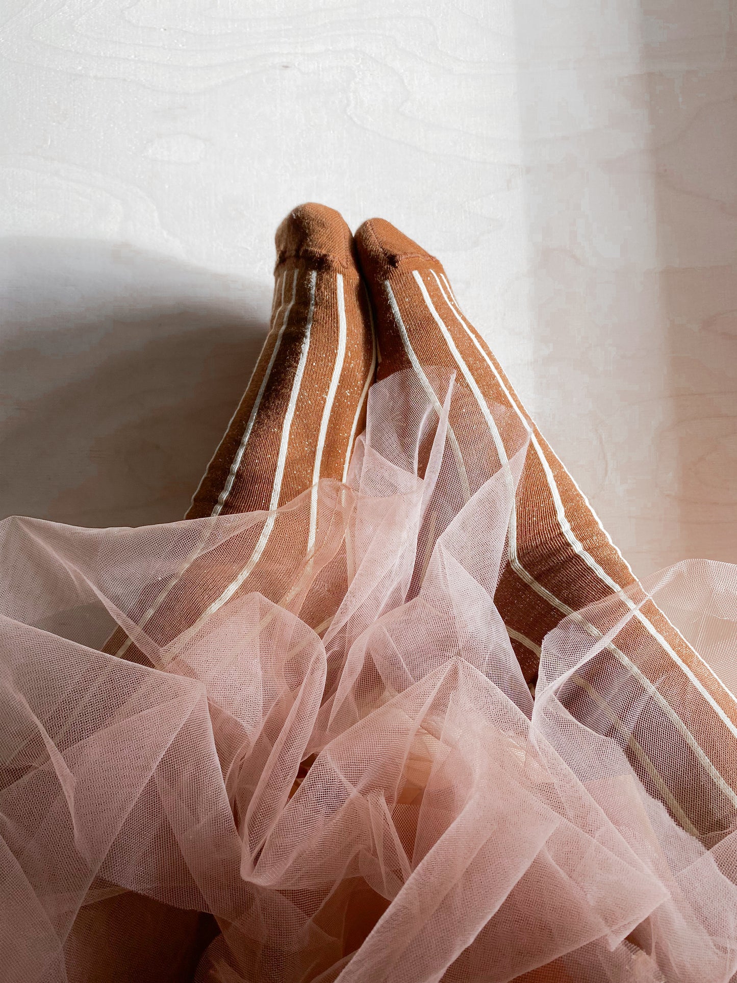 Fußkleid Glitzer ''Socken''