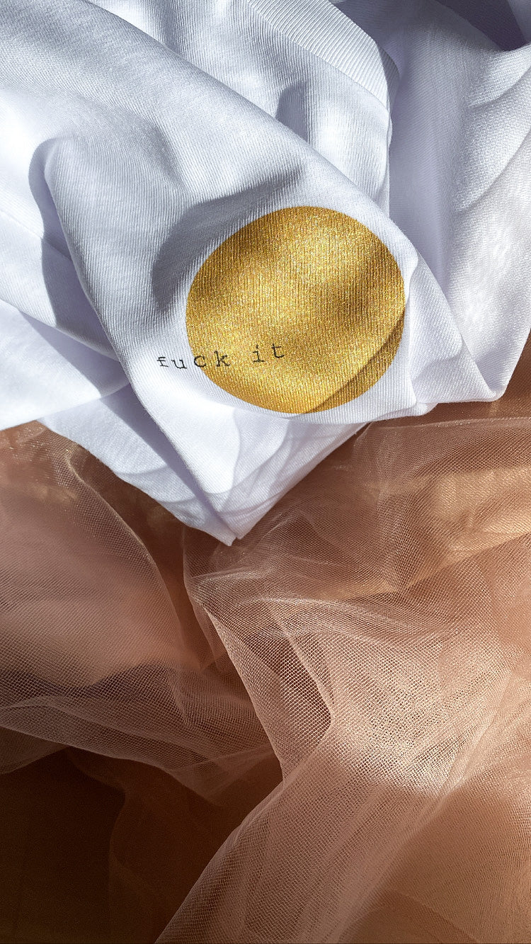 Unperfekt Shirt "fuck it" Shirt Women