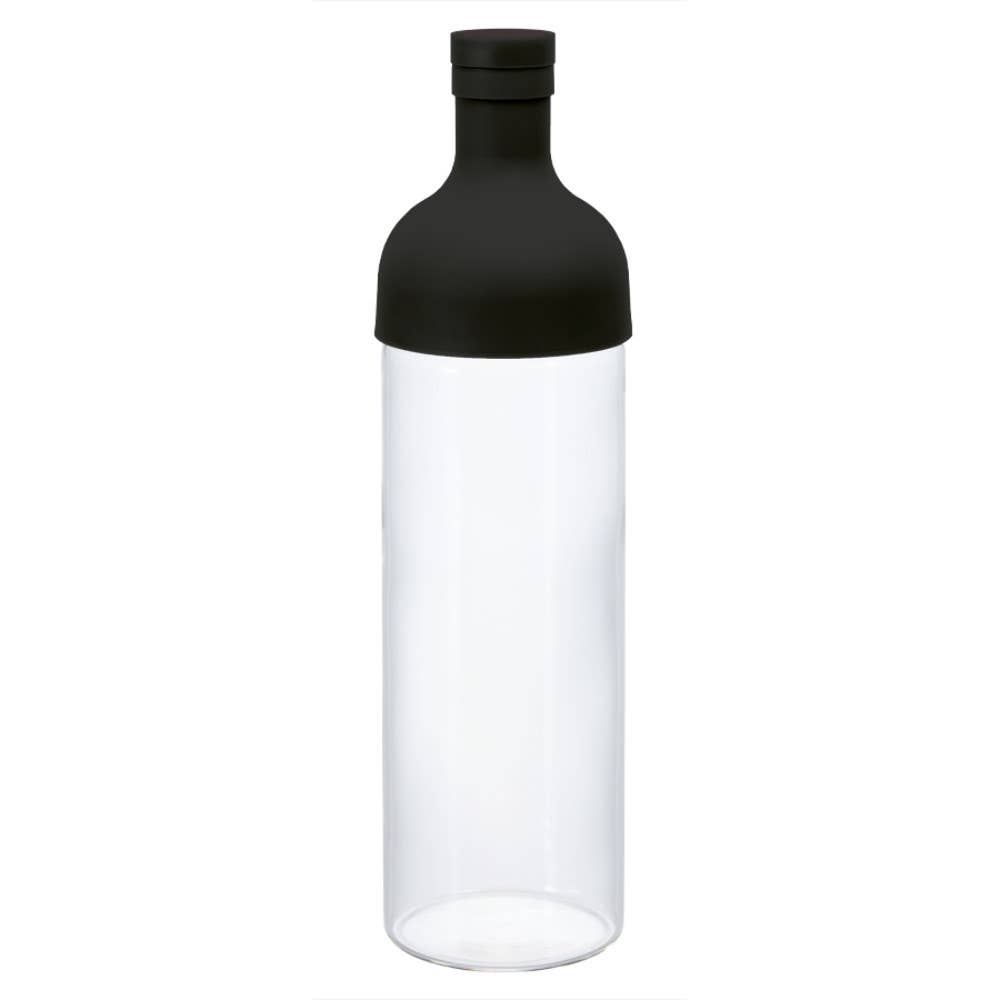 Eistee Glasflasche mit Filter Rosa