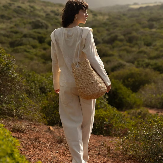 Sama straw bag