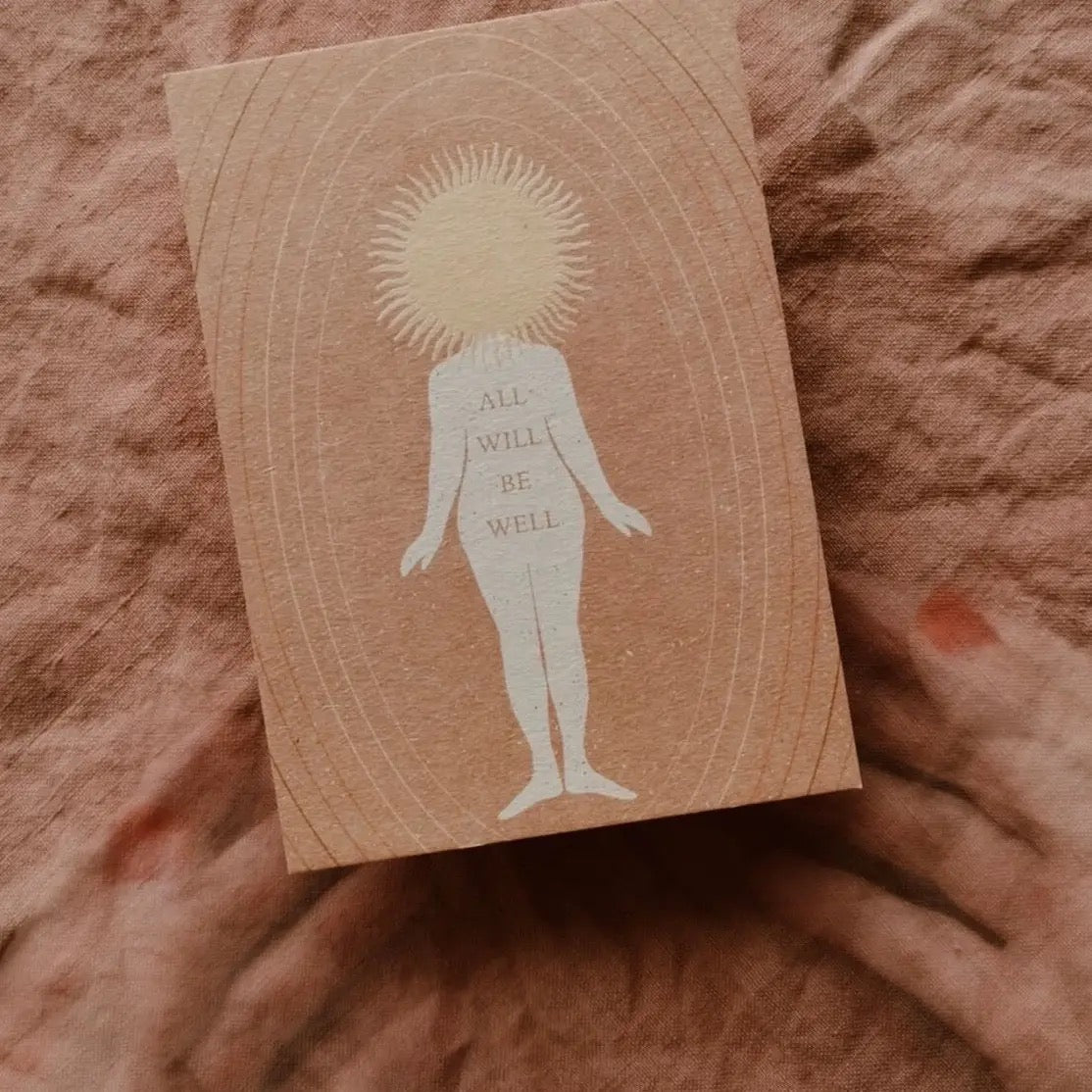 ALLES WIRD GUT - POSTKARTE - GUTE BESSERUNGSKARTE