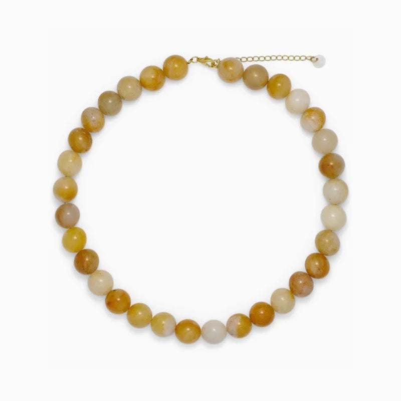 Faro Orange Aventurine | Crystal necklace