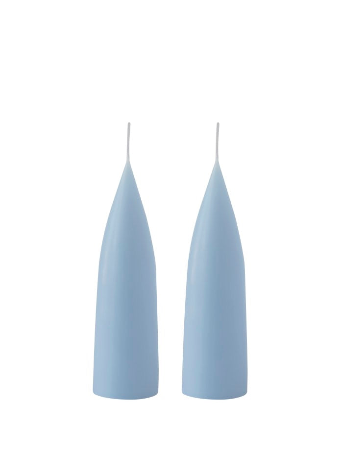 Candle "Pastel Blue" 6,5/20cm