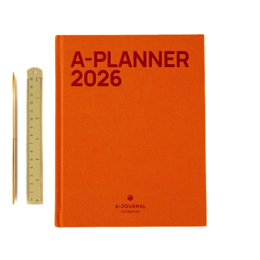 A-Journal Spiral-Organizer 2026 - Pink Rot (Kopie)