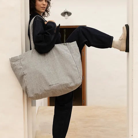 Kyodaina shopper "STRIPES"