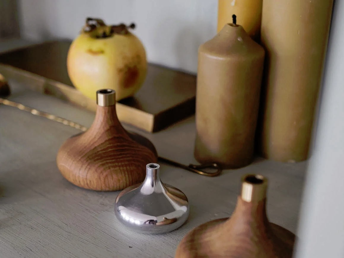 Kerzenhalter Aluminium, OVO Things