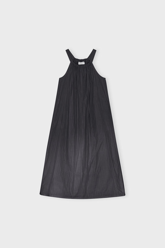 VIVIENNE LONG DRESS ''Dunkles Grau''