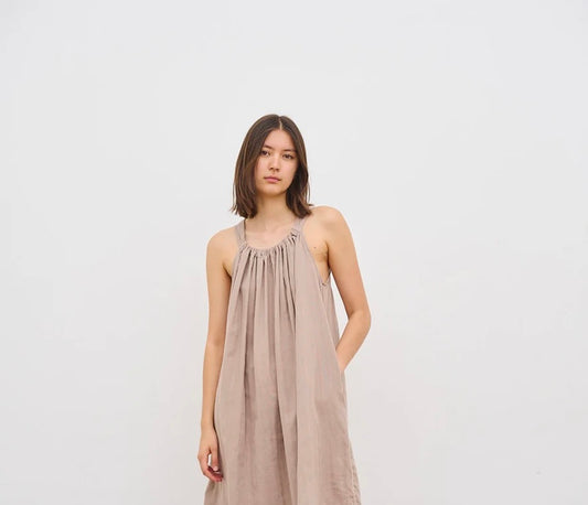 VIVIENNE LONG DRESS ''Mocha''