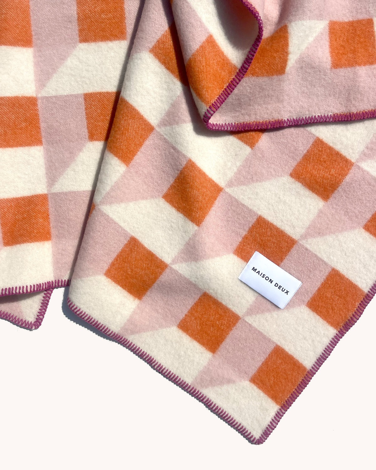 Cubics-Decke Rosa Karotte