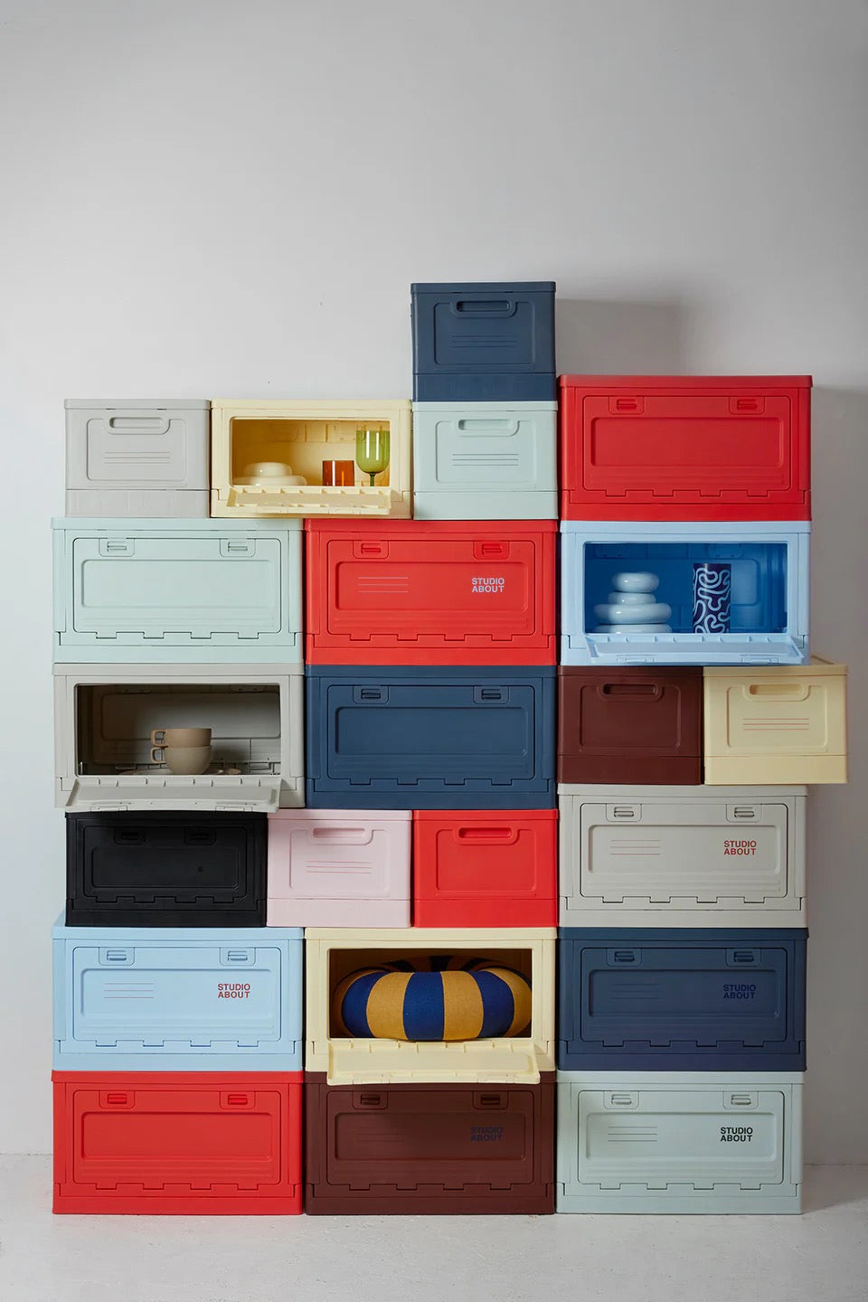 BOX, MITTEL, HELLBLAU