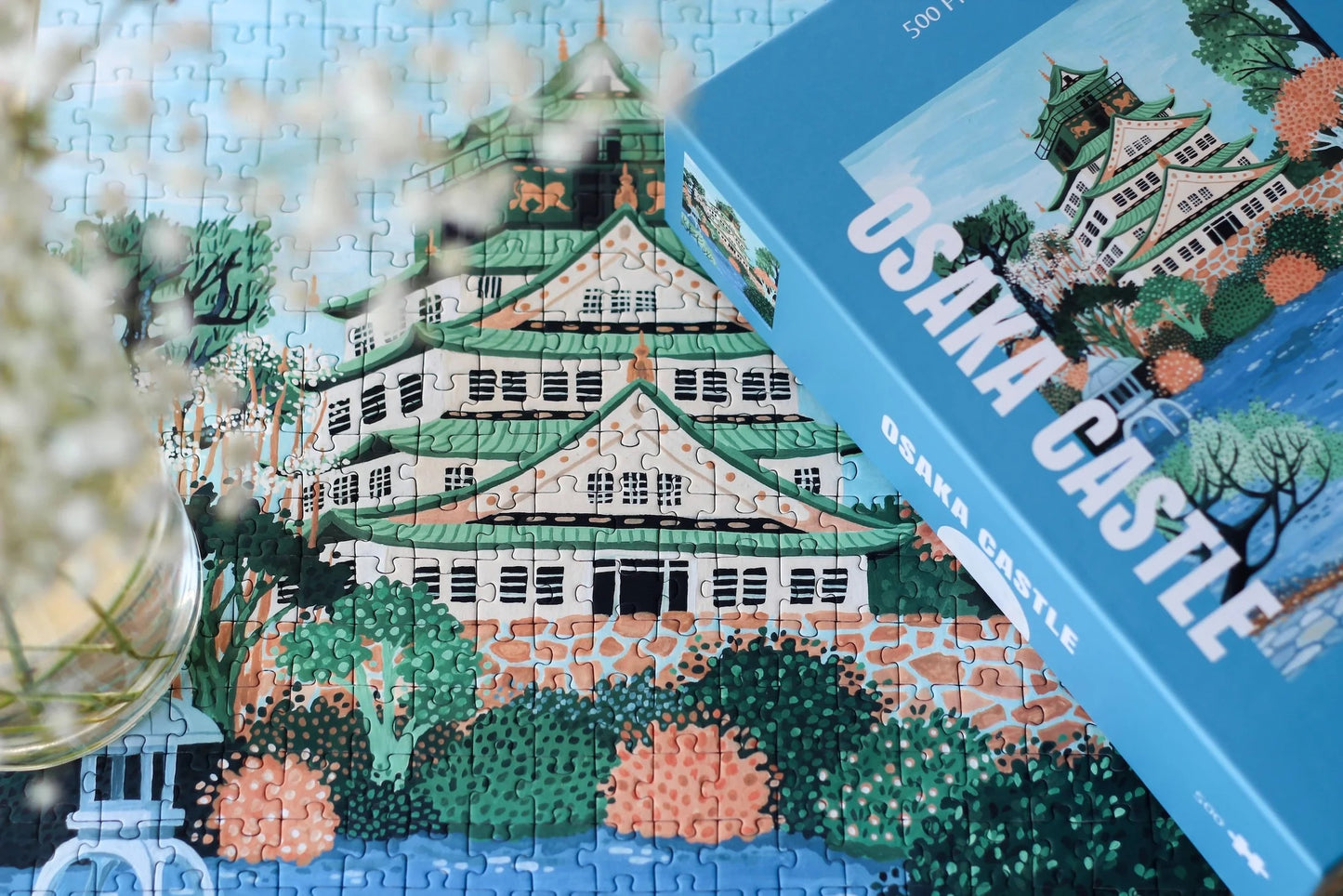Osaka Castle Puzzle, 500 Teile
