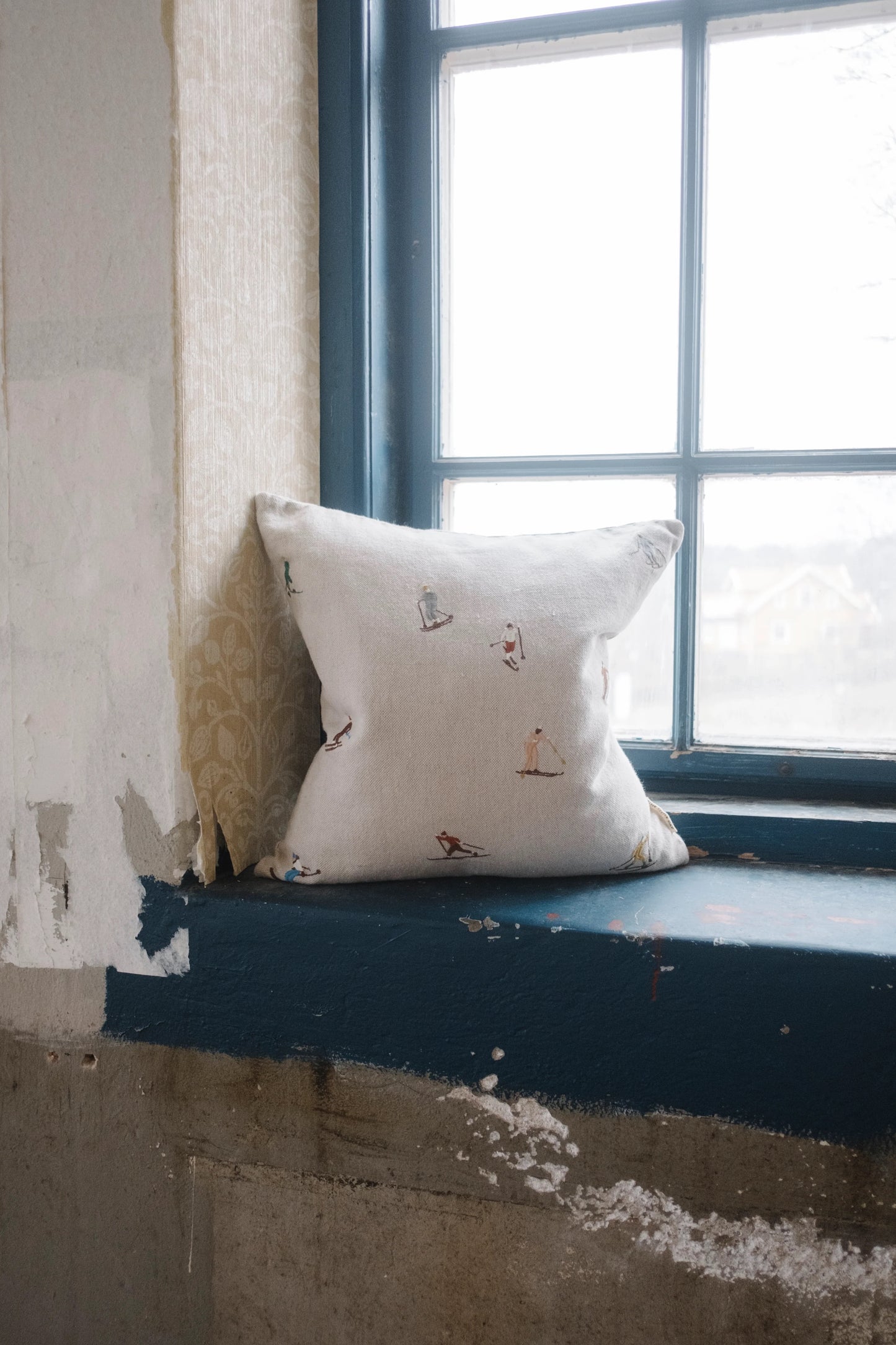 KISSENBEZUG SKIFAHRER