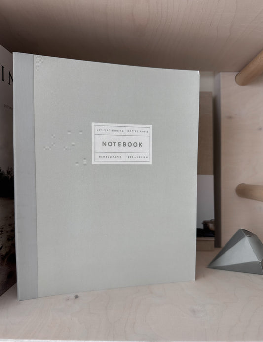 Notebook "GRAU" Größe M