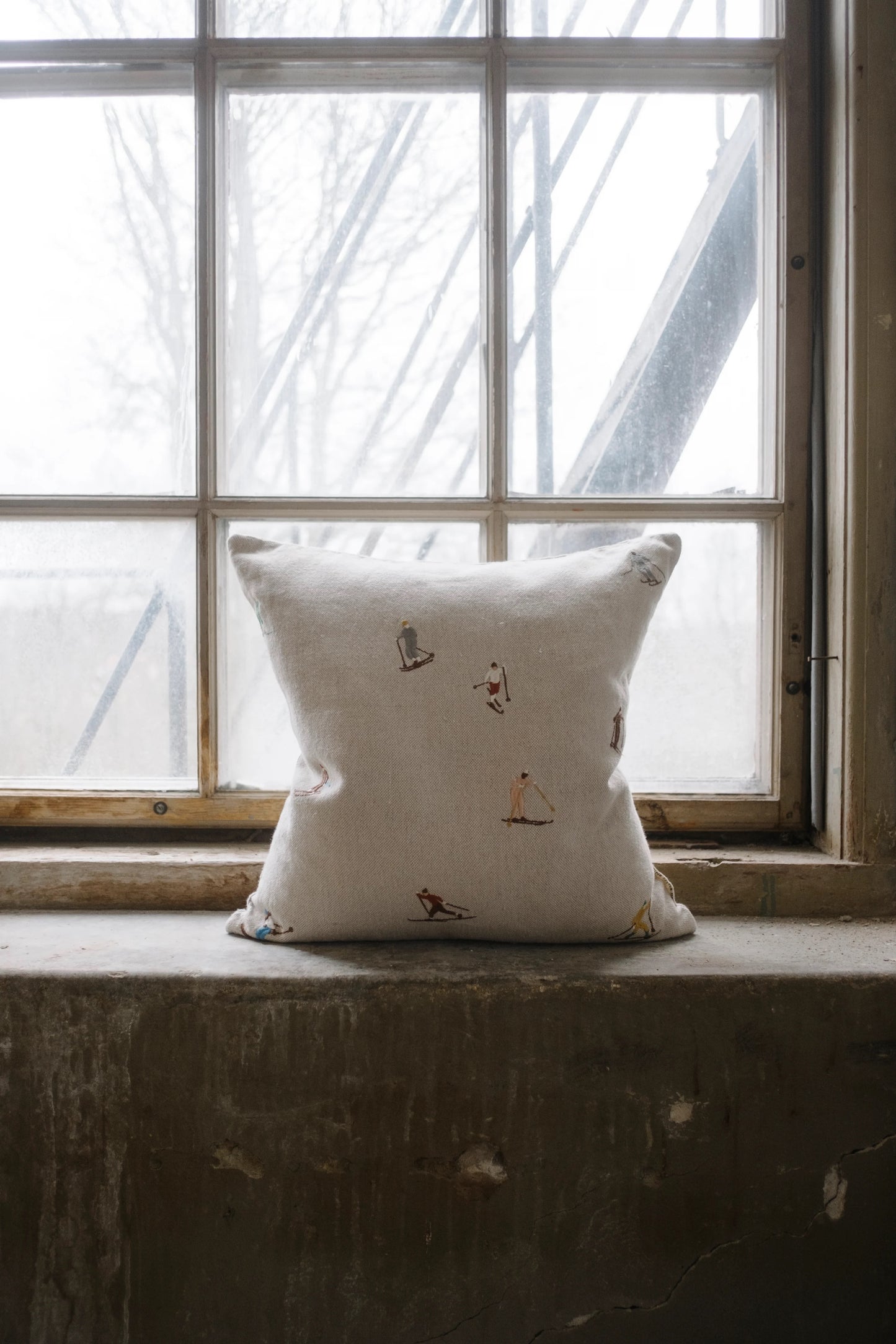 KISSENBEZUG SKIFAHRER