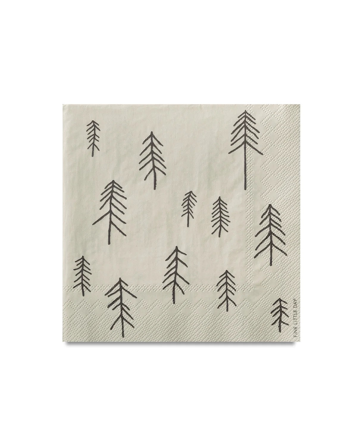 PAPIERSERVIETTEN TALL - SAND 25 STK.