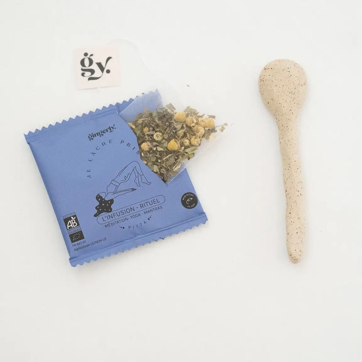 Organische Ritualaufgussbox 12 BEUTEL, ich lasse los