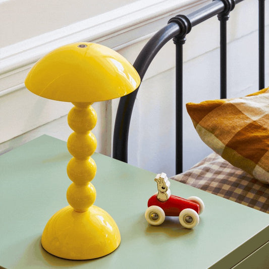 Pale Gelb Bobbin LED Lamp''EDDISON ROSS''