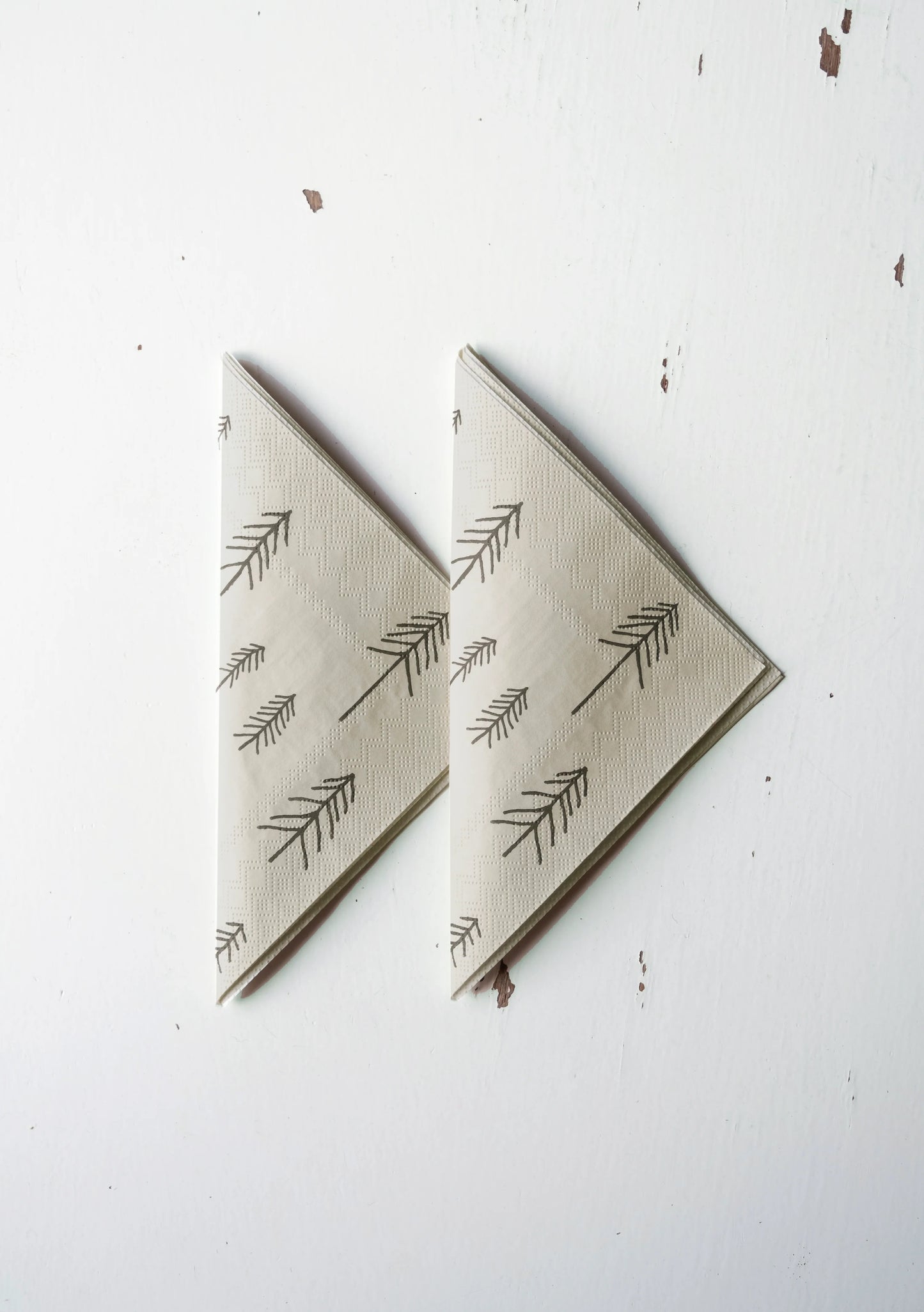 PAPIERSERVIETTEN TALL - SAND 25 STK.