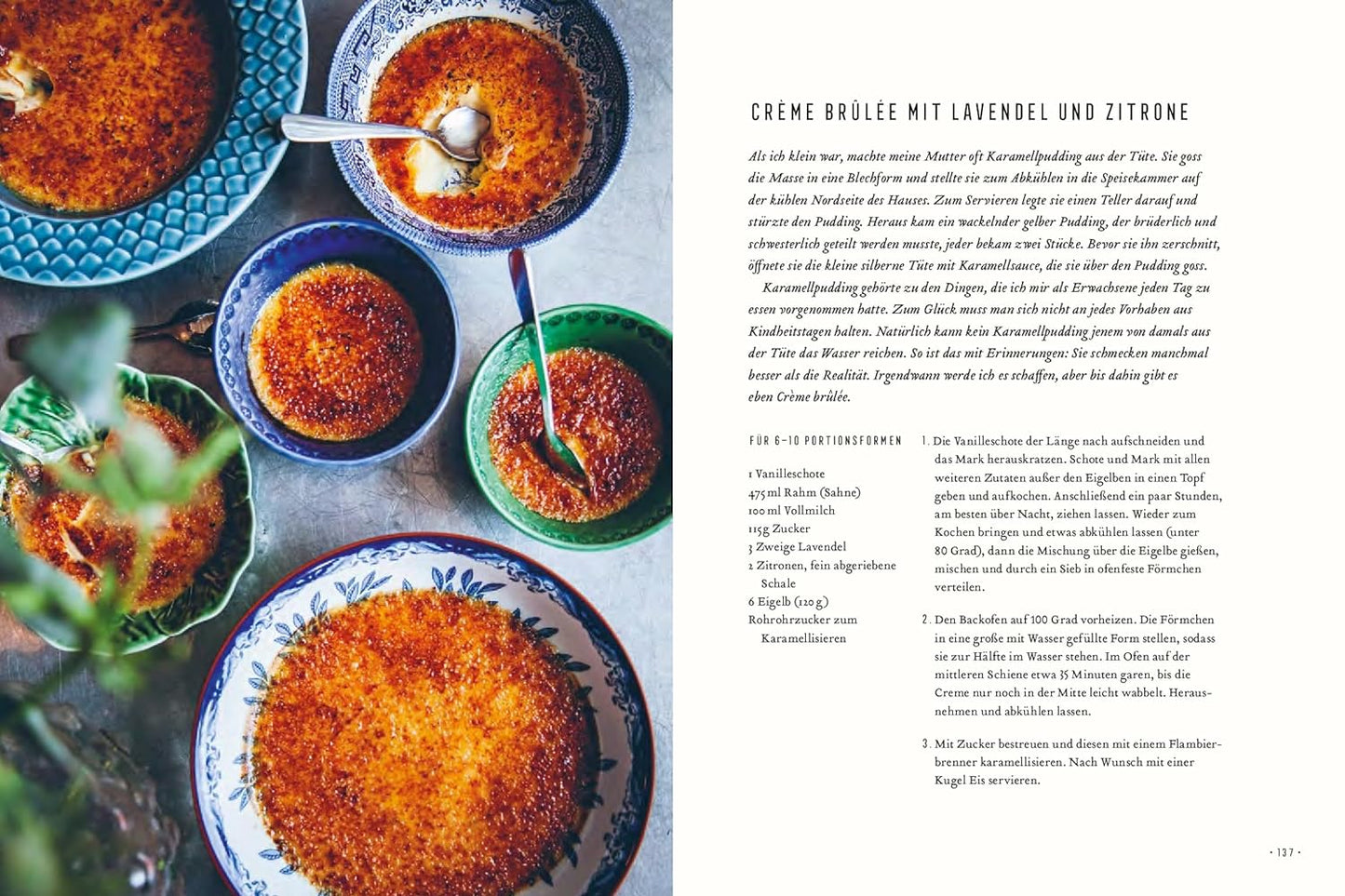 Safranstern und Minzküsse