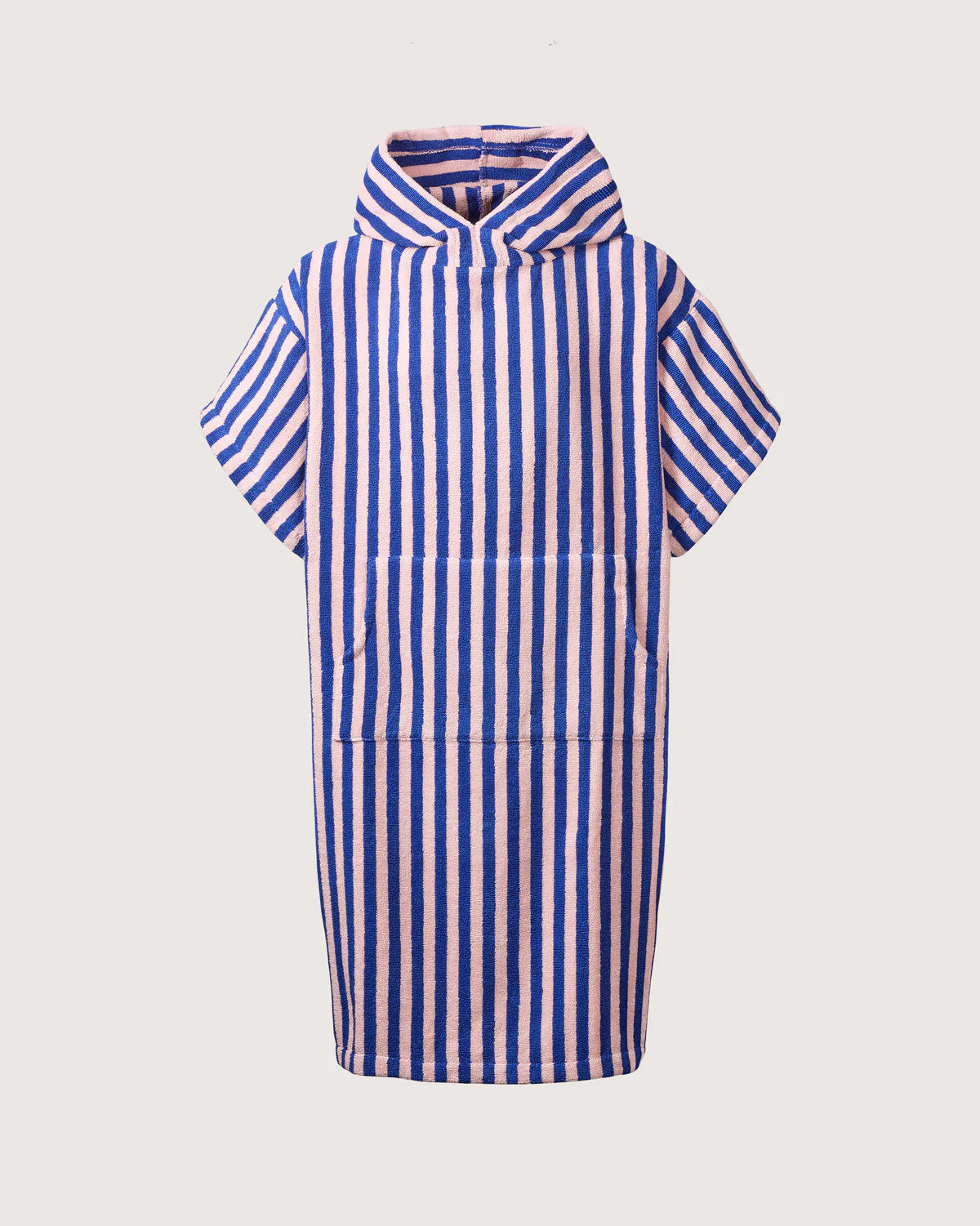 Poncho dazzling blue & rose
