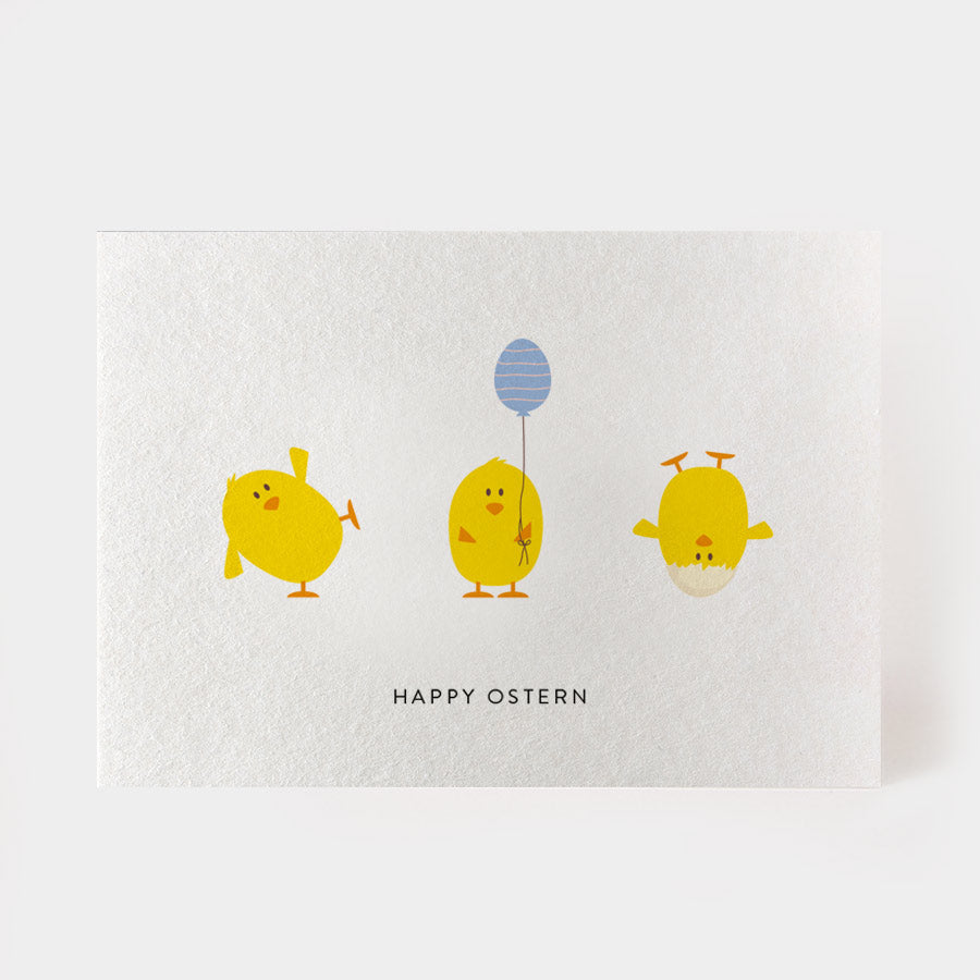 Happy Ostern Postkarte